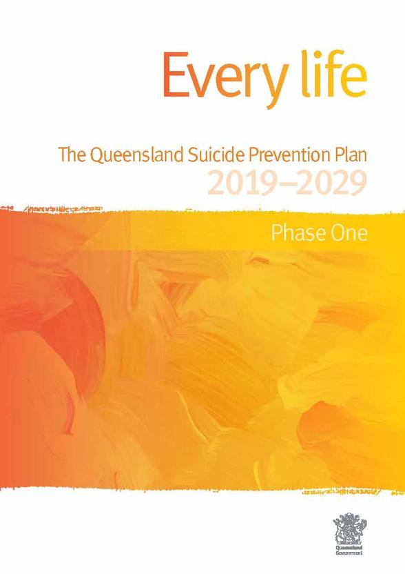 Every life suicide prevention plan | Queensland Mental Health Commission