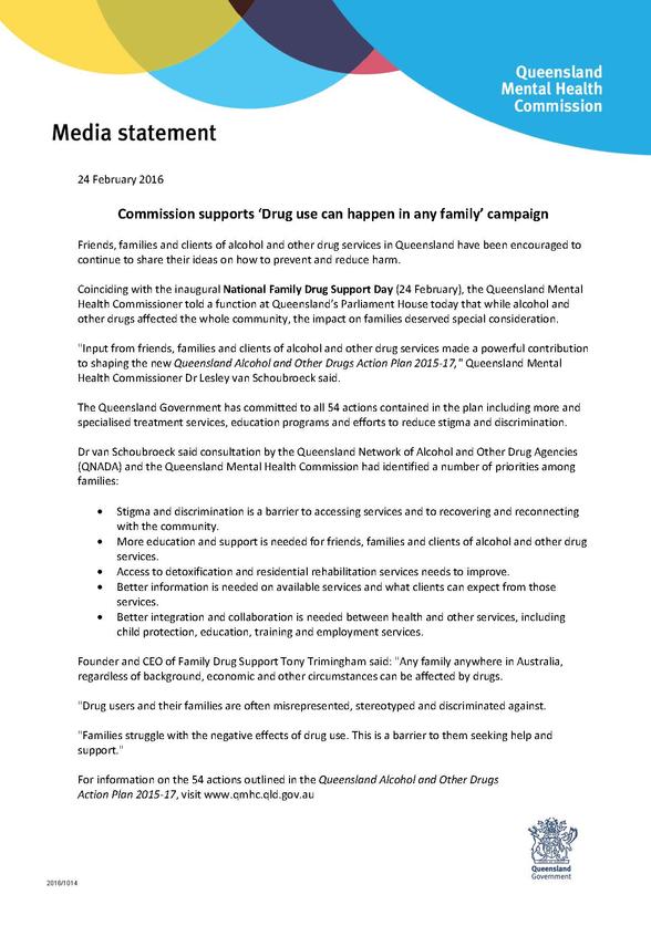QMHC MEDIA RELEASE_National Family Drug Support Day_WEB PIC
