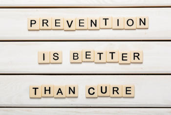 Prevention is better than cure